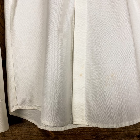 Theory White Tux Shirt - Picture 4 of 4